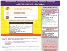 Tablet Screenshot of goldenrankings.com
